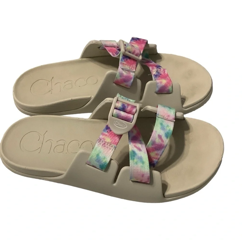 Chaco‎ Chillos Sandals size 6 Light Tie Dye Waterproof